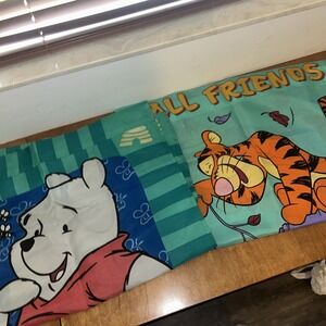 Disney 2 Porch Flags Fall Friends Winnie the Pooh & Tigger 29x40 A3